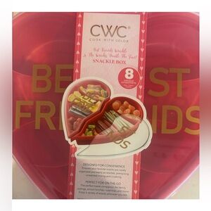 CWC NEW Red heart Best Friends snack Box